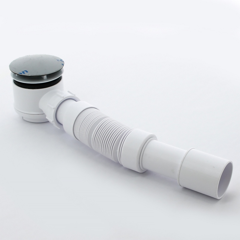 Сифон McAlpine бутылочный для поддона 50-75 мм с выпуском высота трапа 65 мм выход D=40/50 мм MRS6CSLF65