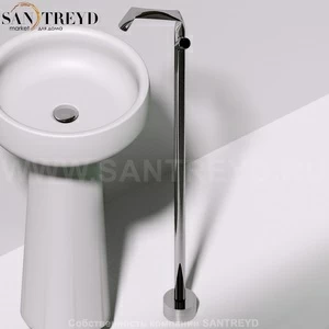 Flaminia FOLD Напольный смеситель для раковины хромированный FL3052