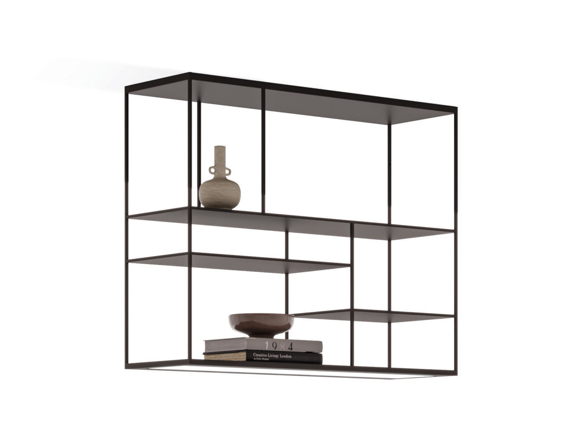 Книжный шкаф, подвешенный на день Ronda Design Levia ARCH-00040648