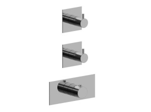 Термостатический смеситель для душа с 3 отверстиями