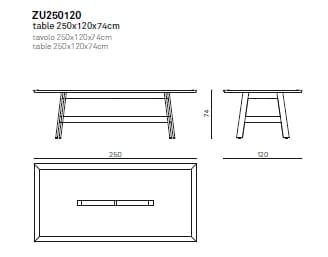 Прямоугольный стол из массива дерева True Design ZUEL ARCH-00115592 - Вид №5