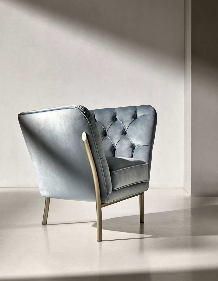 Кресло с канавкой Flute А5020 Coleccion Alexandra  - Вид №7