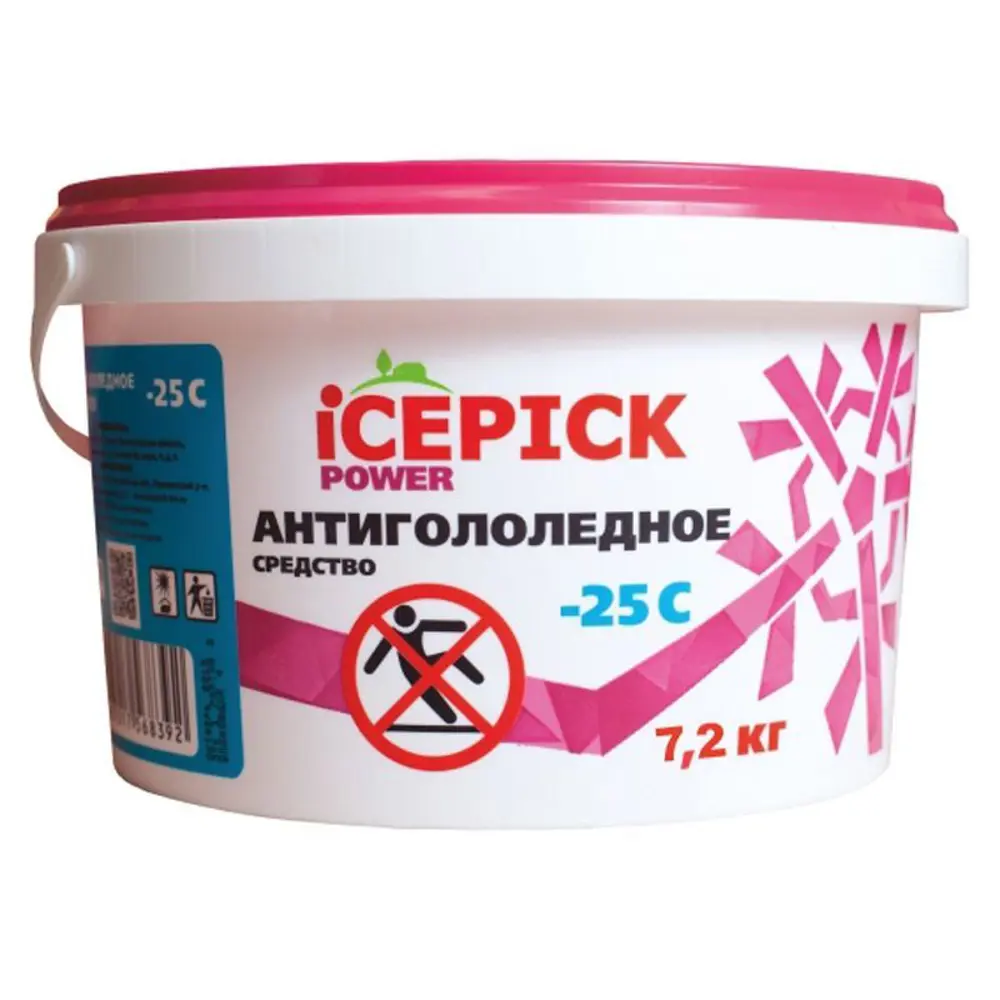Антигололедное средство ICEPICK POWER, 7,2 кг 15102333 STLM-2001445 Santreyd 