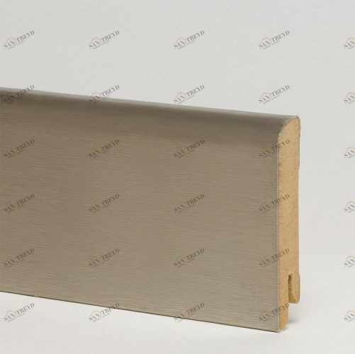 Плинтус Pedross Темный Алюминий 2500х70 мм 1010000716