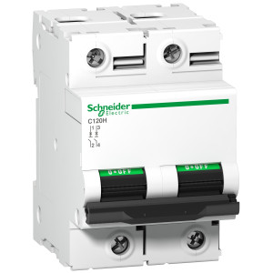 A9N18456 Автоматический выключатель Acti9 2P 63А (C) 15кА Schneider Electric Acti 9