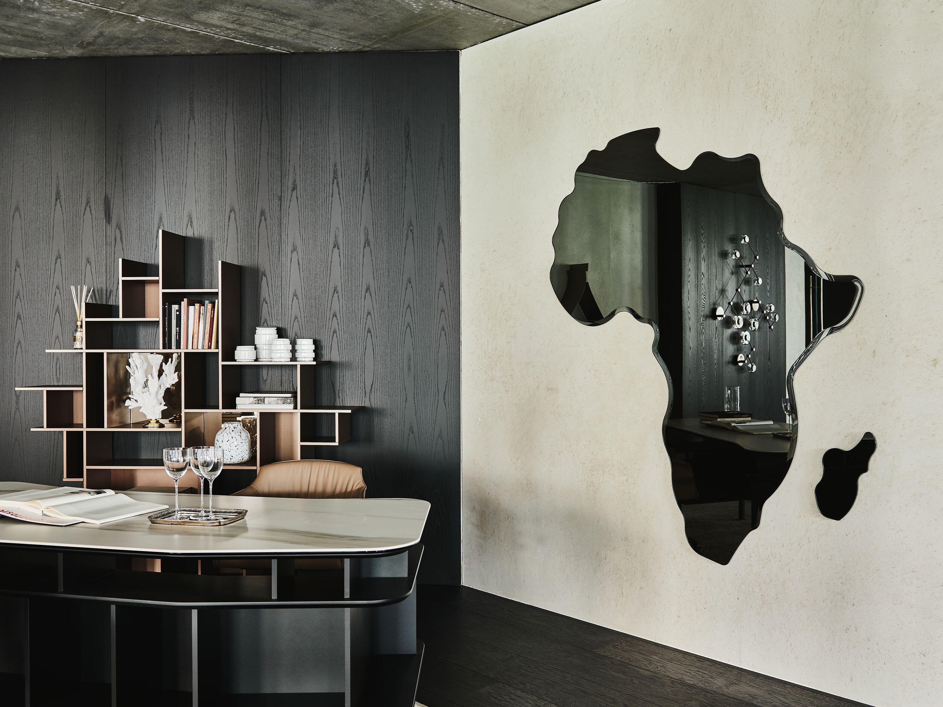 Настенное зеркало Cattelan italia AFRICA MAGNUM ARCH-00136584