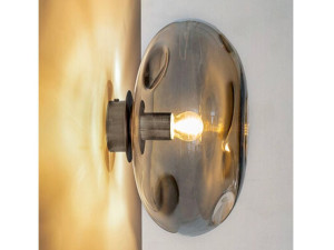 Настенный светильник из дутого стекла