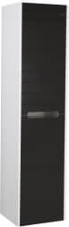 Fuga Tall Cabinet Glossy White - Глянцевый черный / FG2160.00.BS Fuga