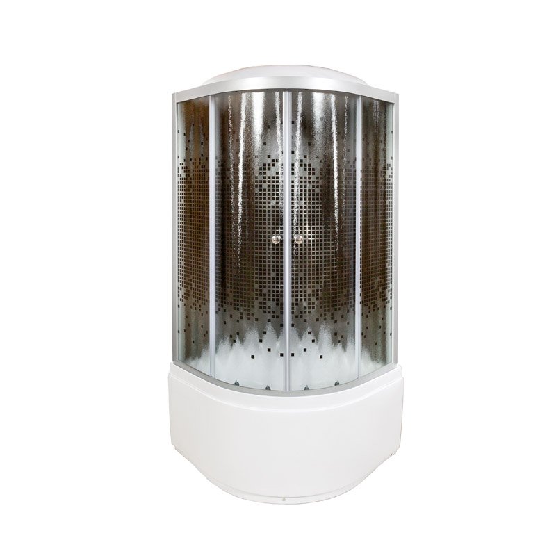 BМ4590 N LED с гм. BLACK Душевая кабина DETO Серия ВМ L 810 с гидромассажем BLACK - Вид №18