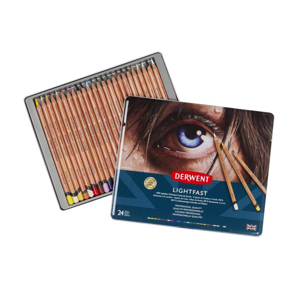 2302720 Набор цветных карандашей Lightfast 24 цв. Derwent 