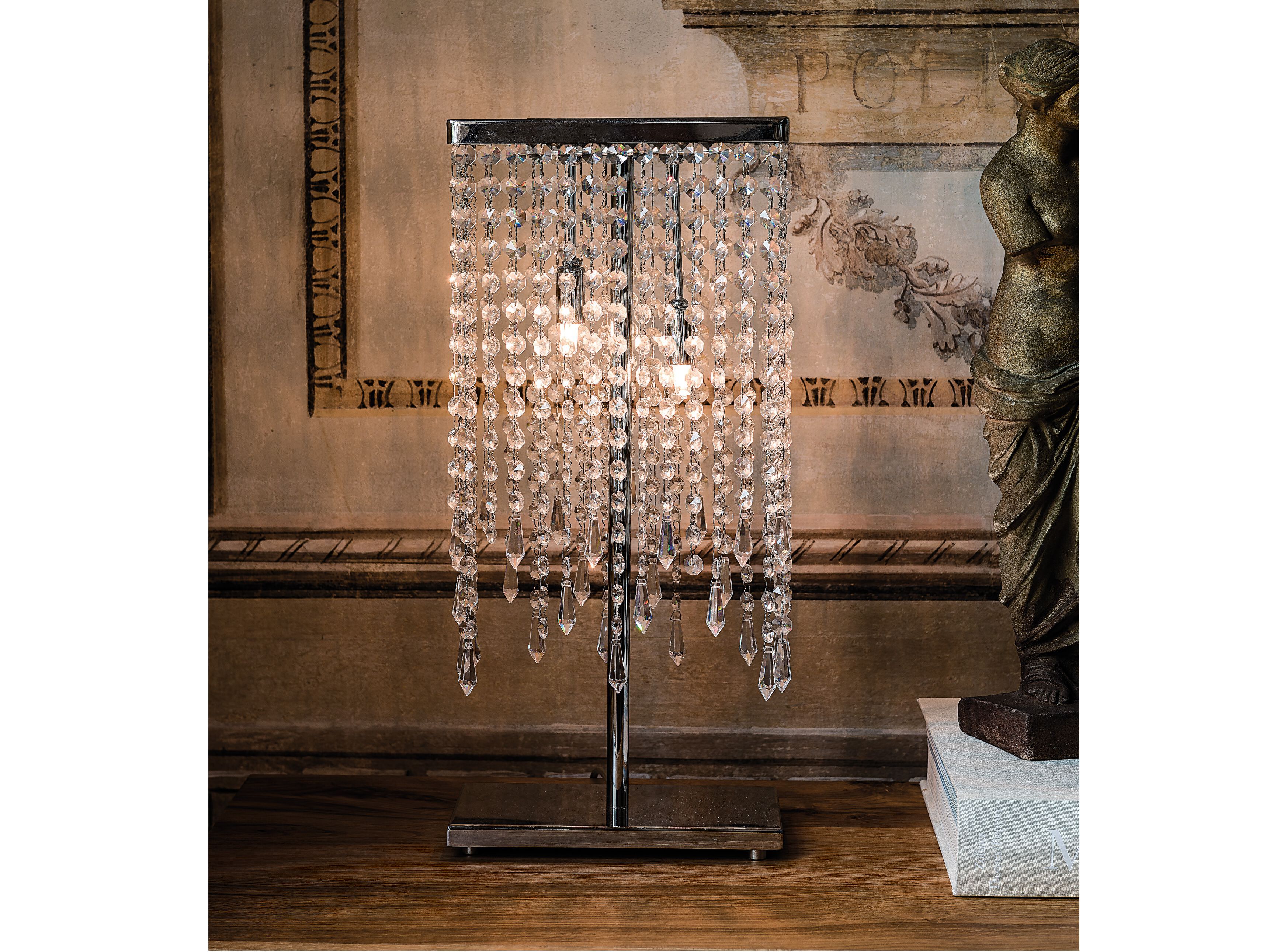 Настольная лампа с кристаллами Cattelan italia Венеция ARCH-00074632