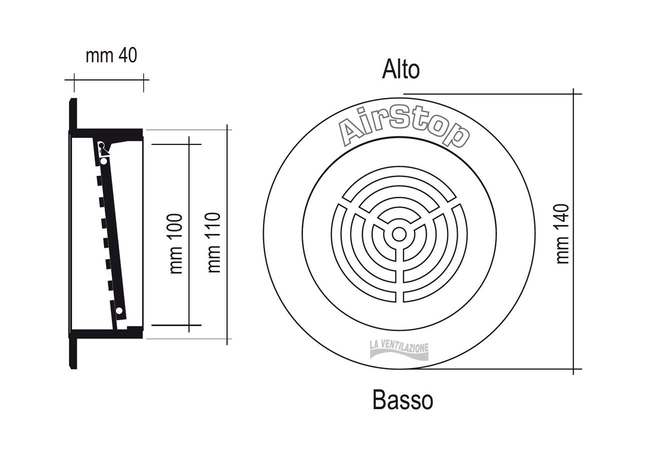 Обратный клапан Airstop First Corporation вентиляция ARCH-00020733 - Вид №1