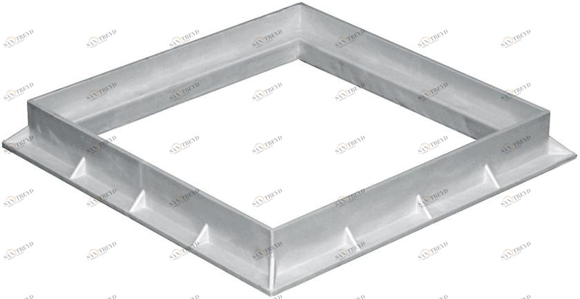 First Corporation Рама из полипропилена серого цвета First plast St30pp