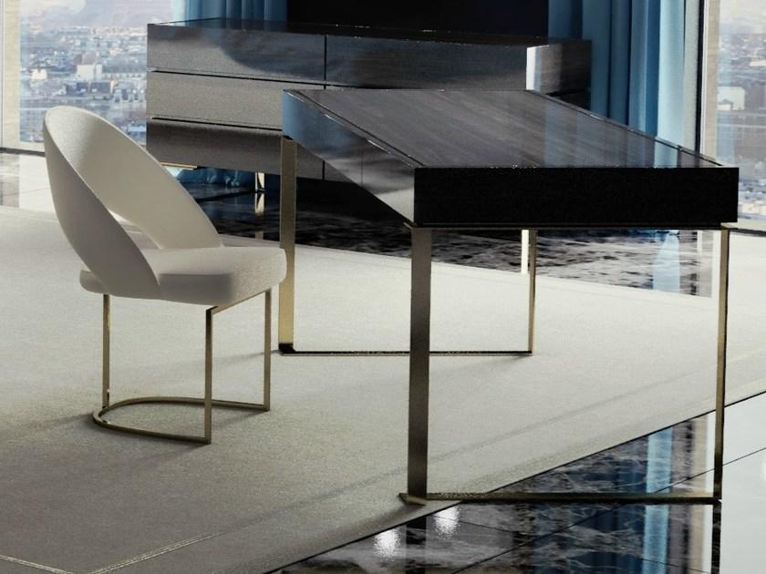 HUGUES CHEVALIER Прямоугольный деревянный стол Paris sun-id-1406009 - Вид №1