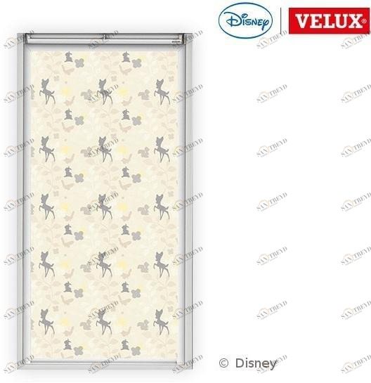 Velux Тканевая шторка на мансардное окно Disney & velux dream 4612 