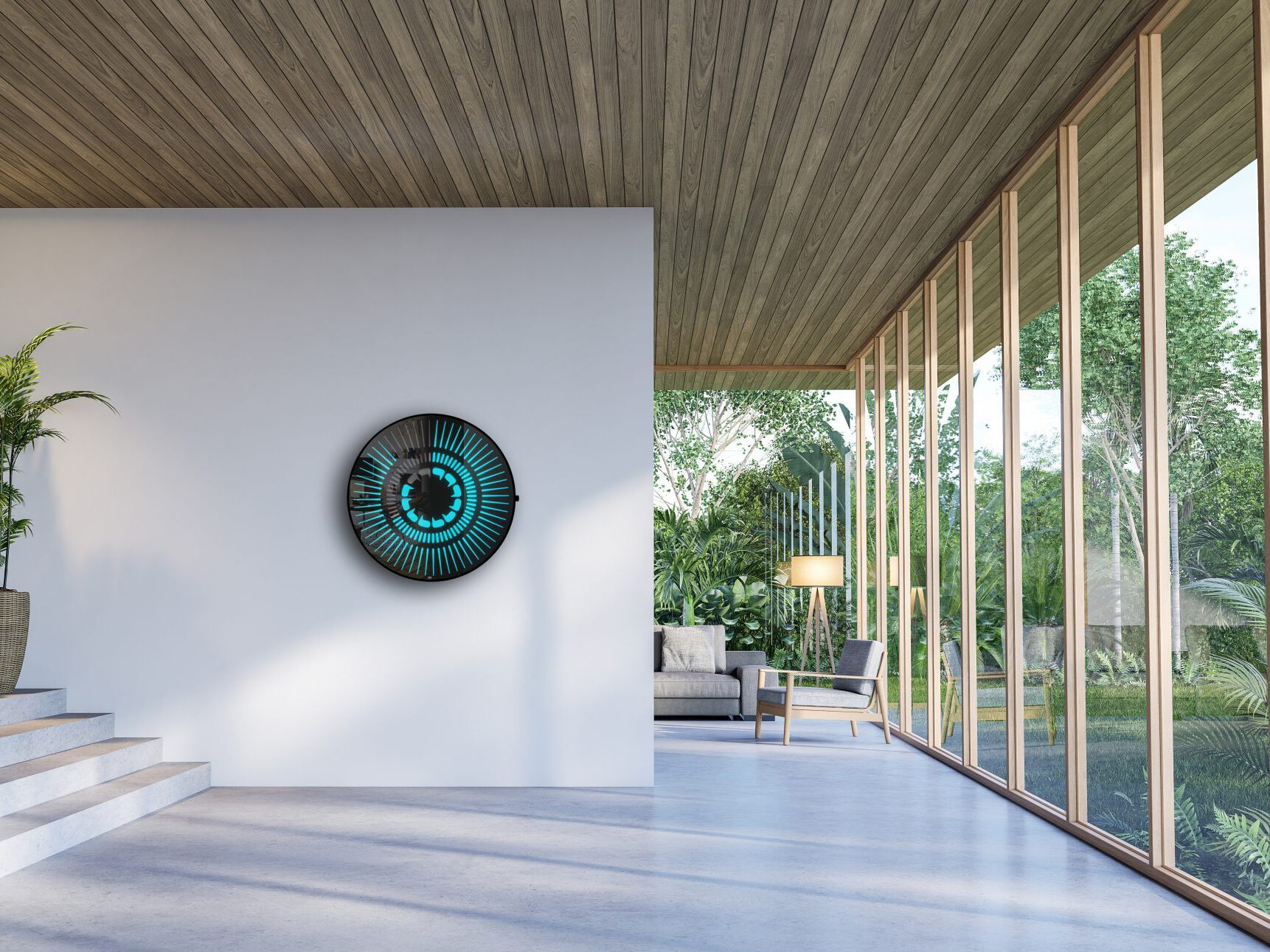 Настенные светодиодные часы LO Contemporary Tempus ARCH-00096690 - Вид №2