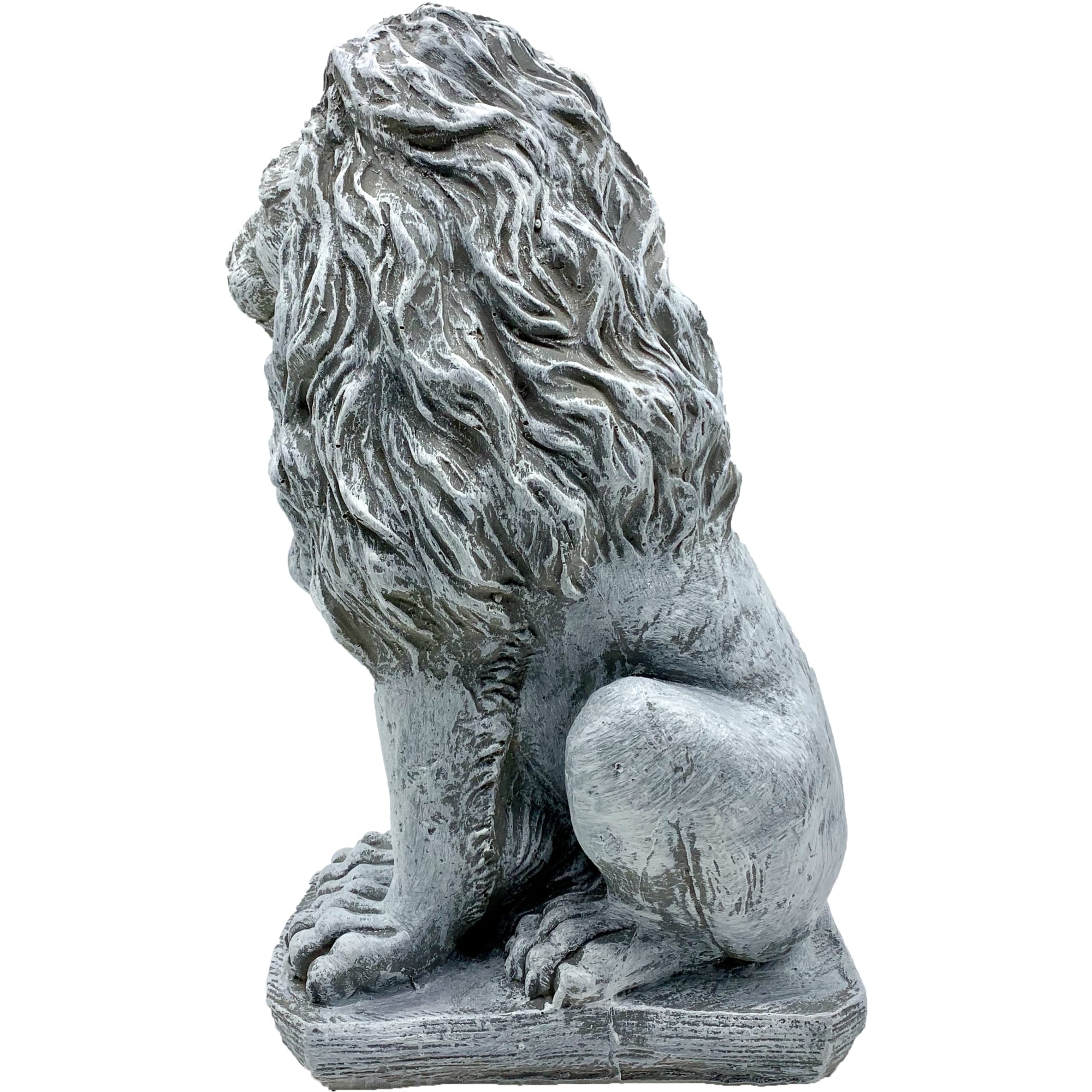 82558143 Садовая фигура «Лев смотрит вправо» высота 52 см Santreyd  - Вид №2