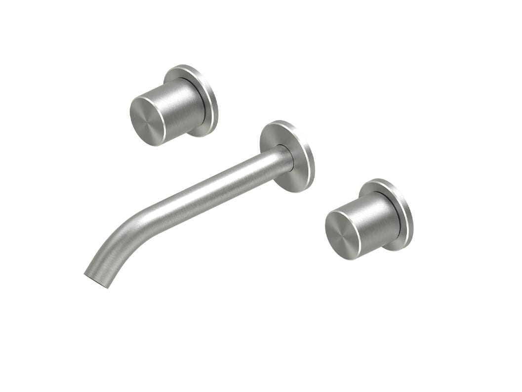 Настенный смеситель для раковины из нержавеющей стали Quadrodesign Hum ARCH-00128109 - Вид №1