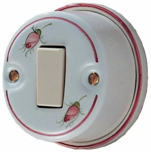 FERROLUCE Керамический переключатель Accessori Cr21/2/4/5