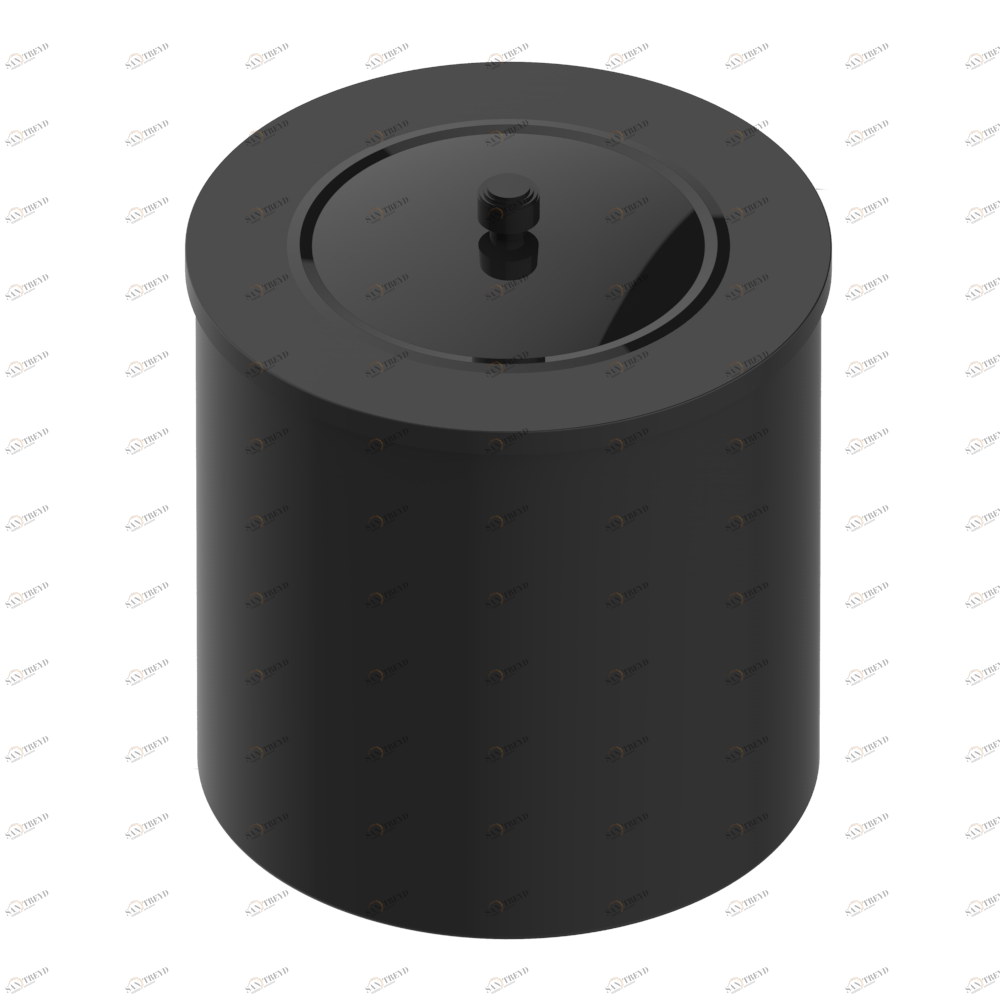 G2K-712CL WASTE BASKET WITH COVER Diameter : 200 mm Thg-paris Faubourg - белый фарфор Покрытие PVD бронза G2K-712CL CAT.F