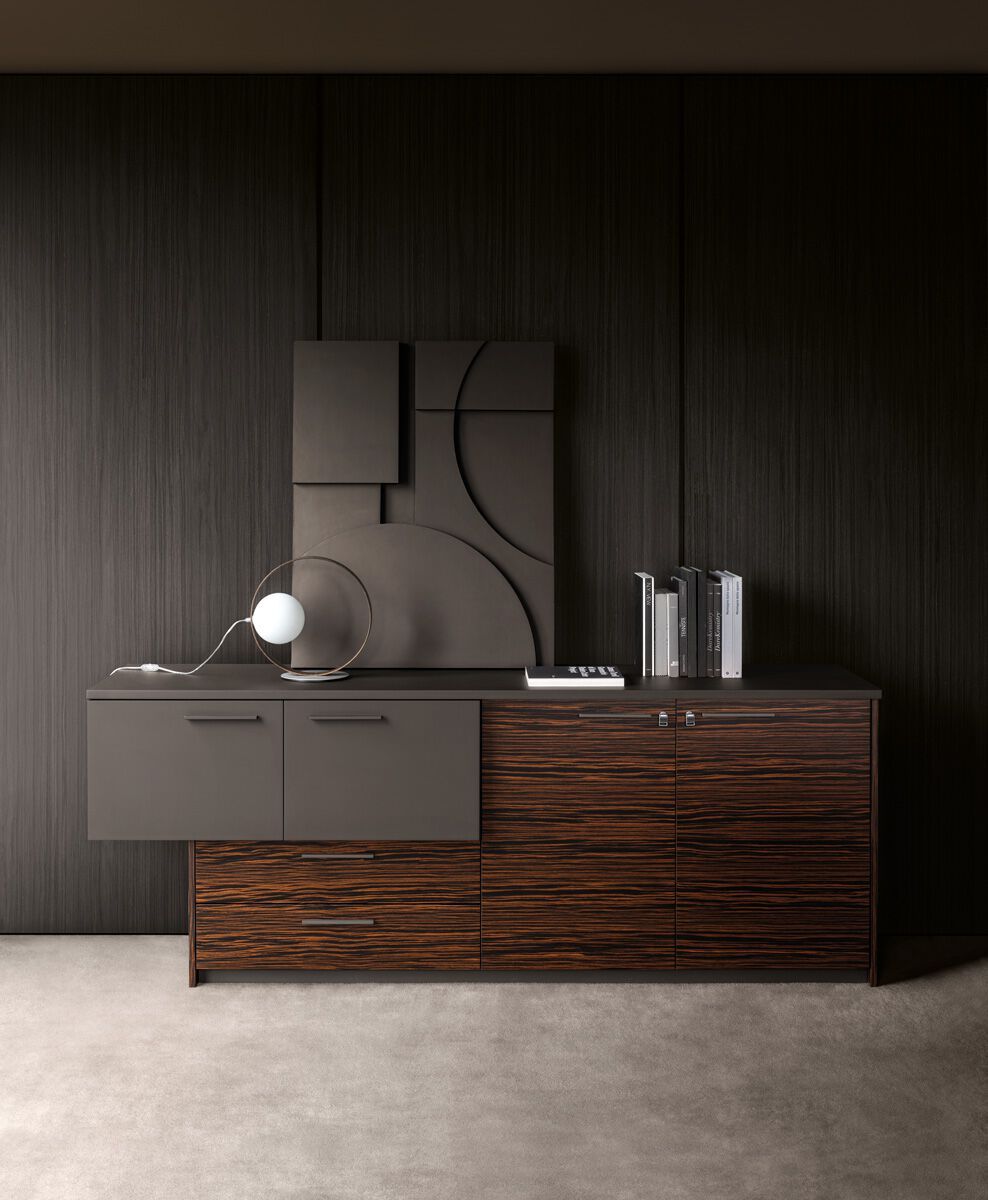 Деревянный офисный шкаф с распашными дверями i 4 Mariani Inca ARCH-00084755 - Вид №1