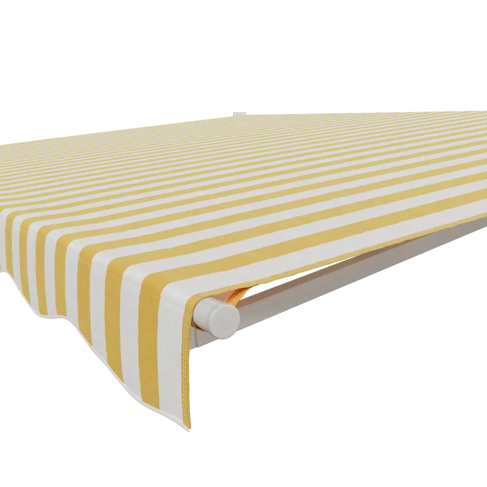 Маркиза механическая,3x2 м, цвет белые и желтые полосы 82752753 STLM-2193304 Santreyd  - Вид №1
