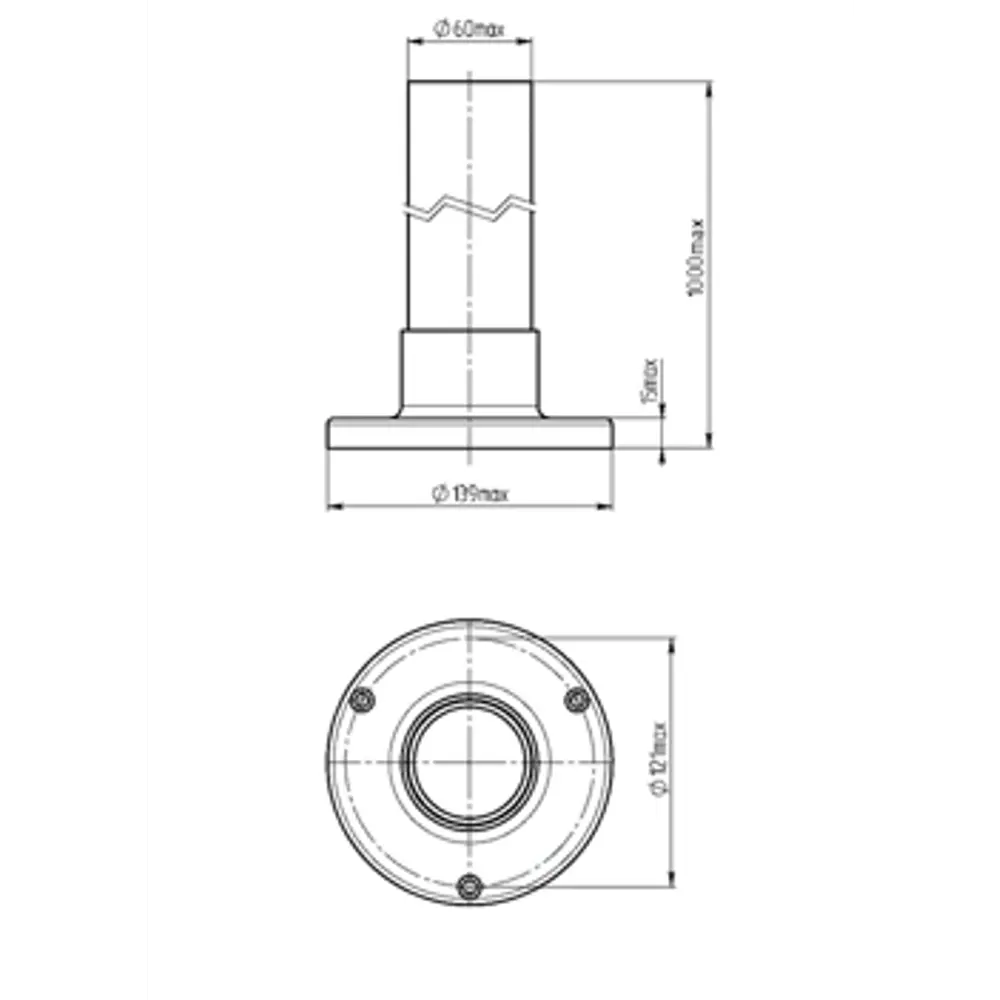 ITALMAC Palla — стильная опора для уличного светильника 82055850 STLM-0018430 - Вид №3