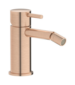 Смеситель для биде на 1 отверстие в комплекте с донным клапаном. WE ARE IB mt220sr Brushed Rose Gold MilanoTorino