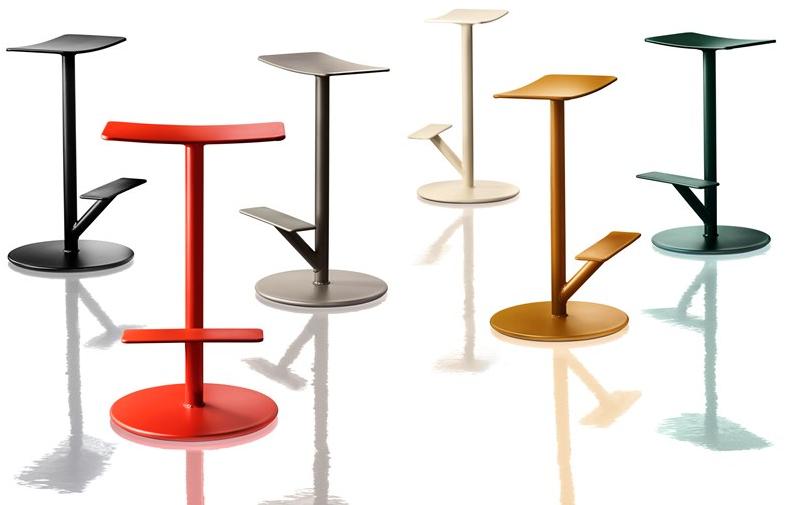 Magis Стул с порошковым покрытием и подставкой для ног sun-id-1476231 - Вид №1