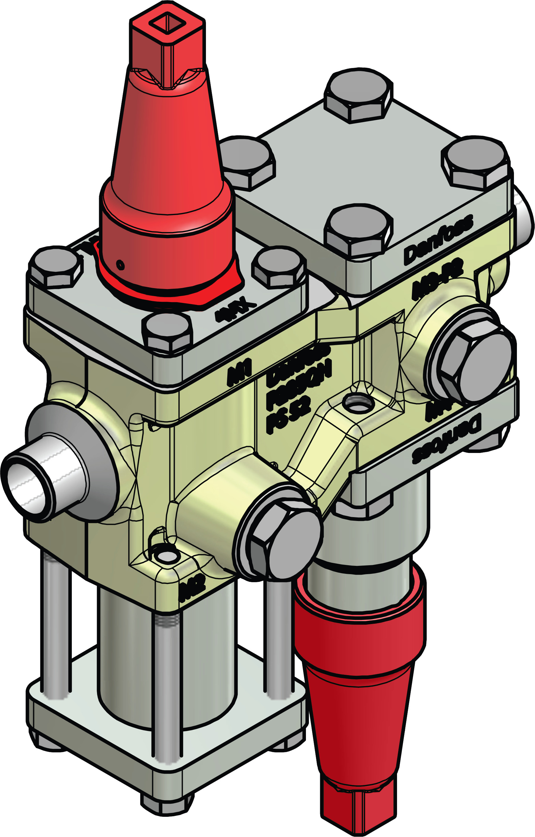 Danfoss ICF 15 — многофункциональные клапанные станции ICF 15-4-18 (15 D) Клапан-регулятор унив 027L4579  - Вид №14