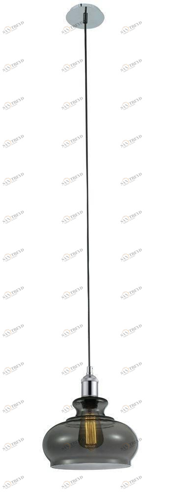 Подвесной светильник Crystal Lux Sonnette SP1 Smoke CRYSTAL LUX SONNETTE 086499 Серый 