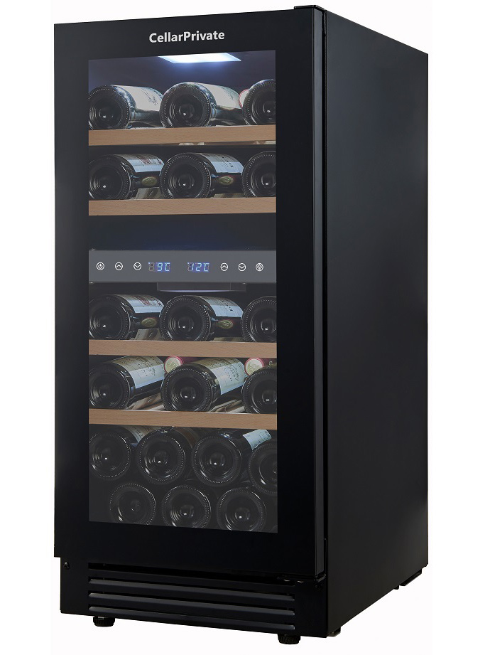 9943161 Винный шкаф Cellar Private CP027-2TBH черный STDN-0083692 - Вид №5