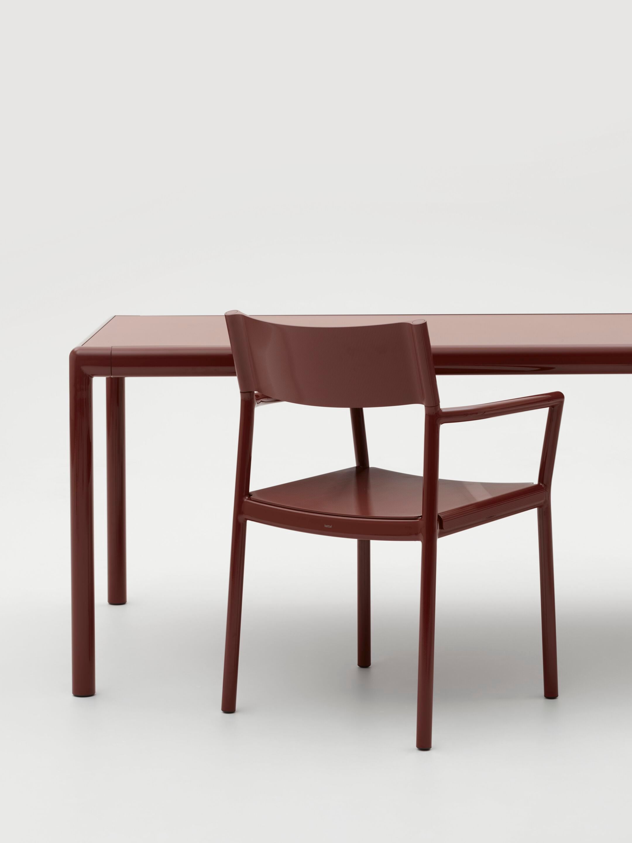 Алюминиевый стул с подлокотниками Kettal Passage ARCH-00100046 - Вид №1