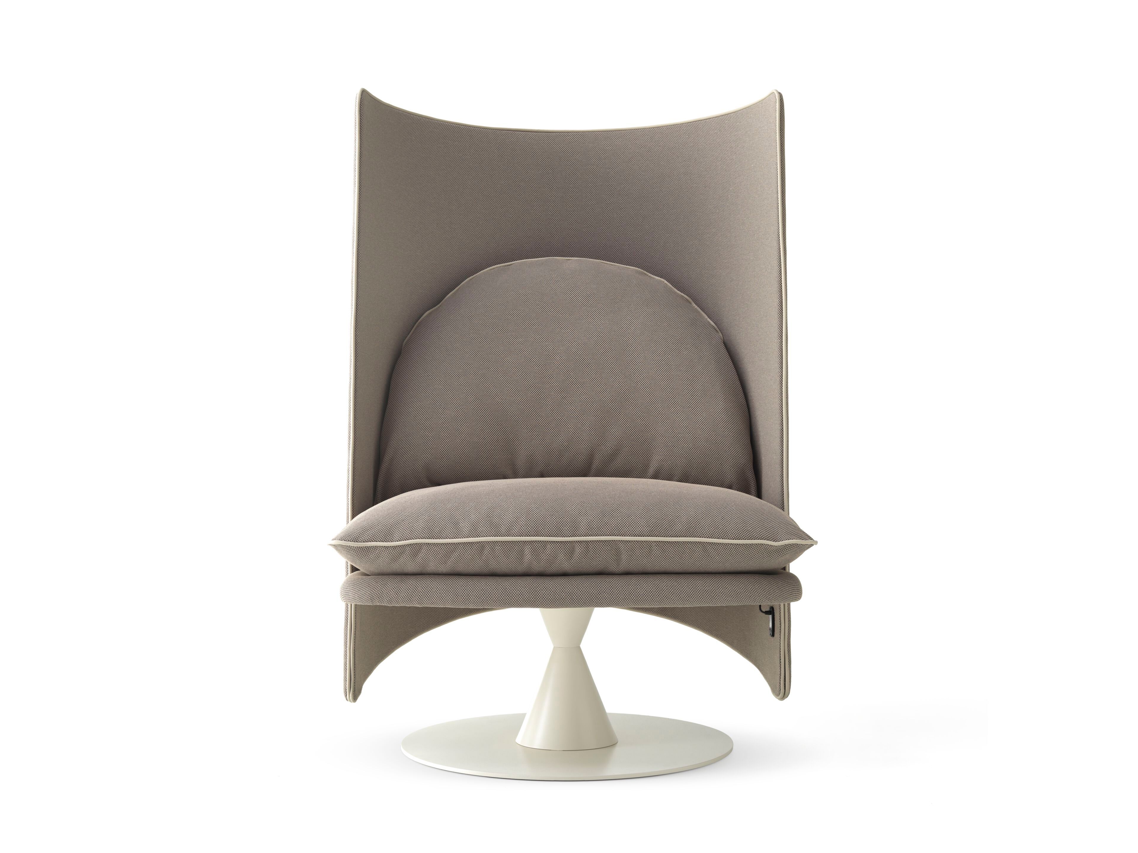 Кресло для отдыха из ткани с фиксированным основанием и звукопоглощающими стенами SITIA ROMA284 ARCH-00058135 - Вид №1
