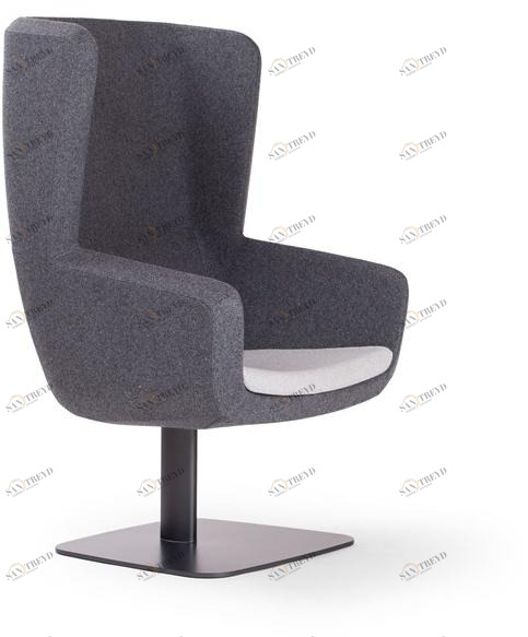 True Design Кресло с подлокотниками и высокой спинкой Arca Aa909p