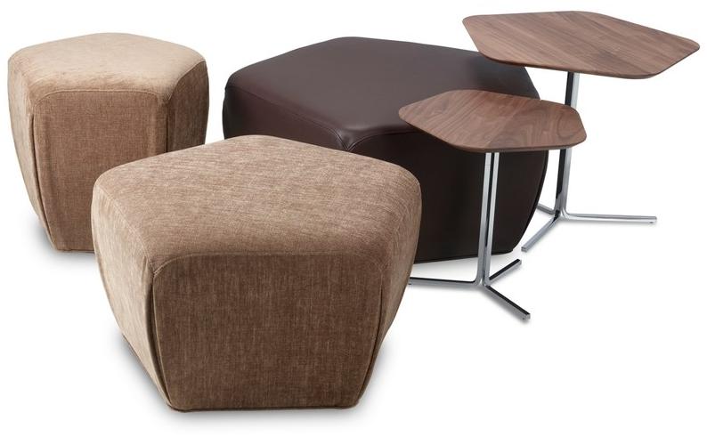 JORI Пуф из кожи Pentagono sun-id-1357290 - Вид №2