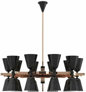 Delightfull Люстра из латуни с прямым светом Charles