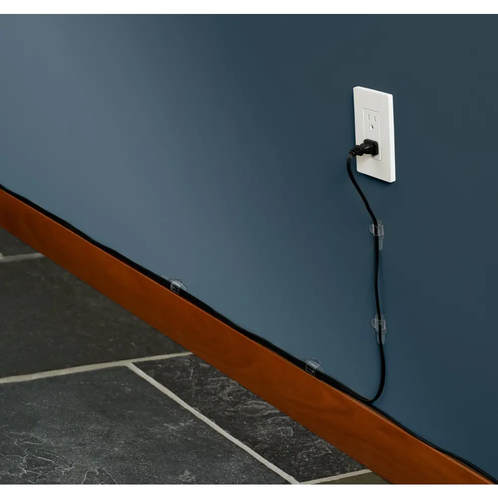 Клипсы для проводов Command, пластик, цвет прозрачный, 4 шт STLM-2094225 - Вид №6