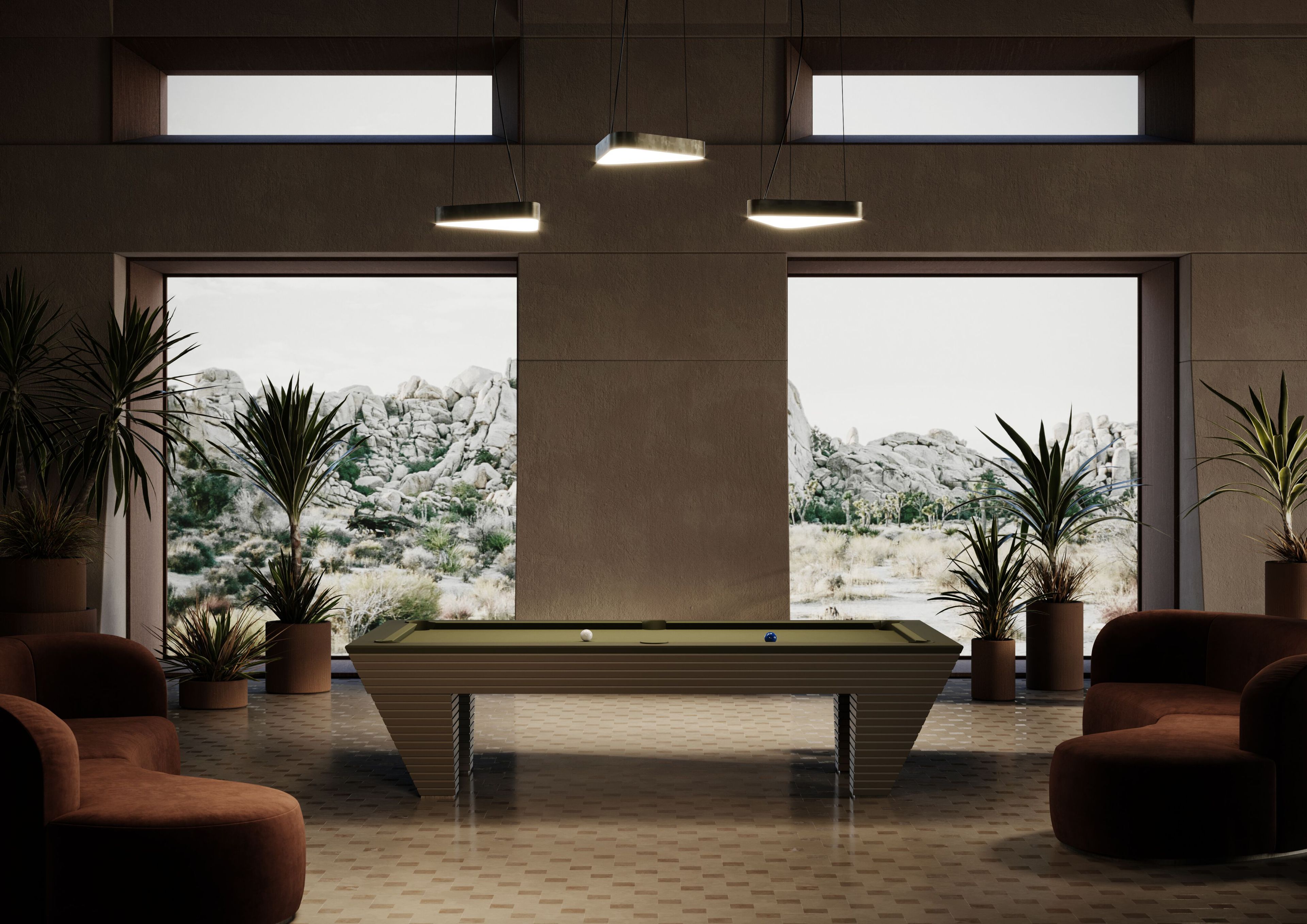 Прямоугольный бильярдный стол Vismara Design NEWDE ARCH-00109722 - Вид №2