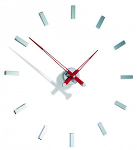 095556 Часы i 12 хром-красный Nomon Tacon