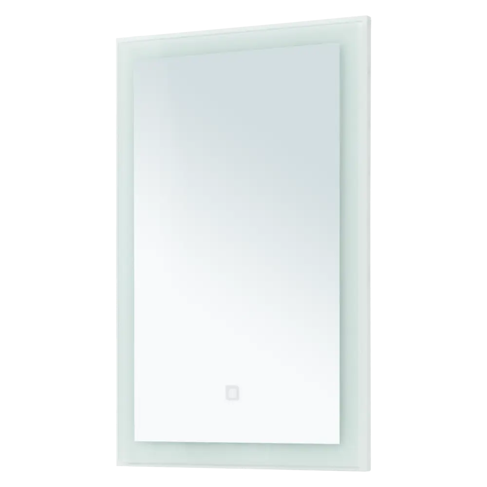 Зеркало «Монро» с подсветкой 55x80 см цвет белый матовый 82419732 STLM-2029465 Santreyd - Вид №2