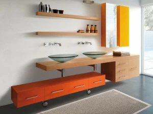 LASA IDEA Модульная тумба под умывальник с ящиками Mariposa