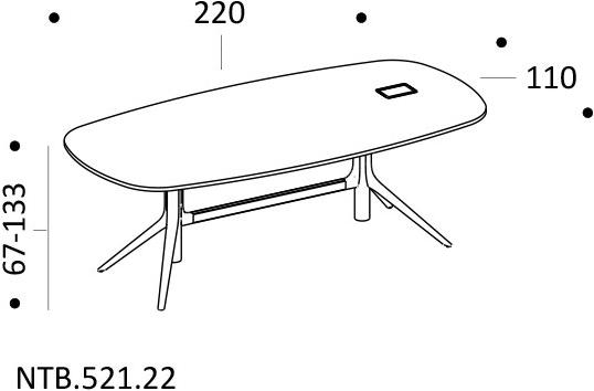 ICF стол письменный Notable sun-id-1477150 - Вид №5