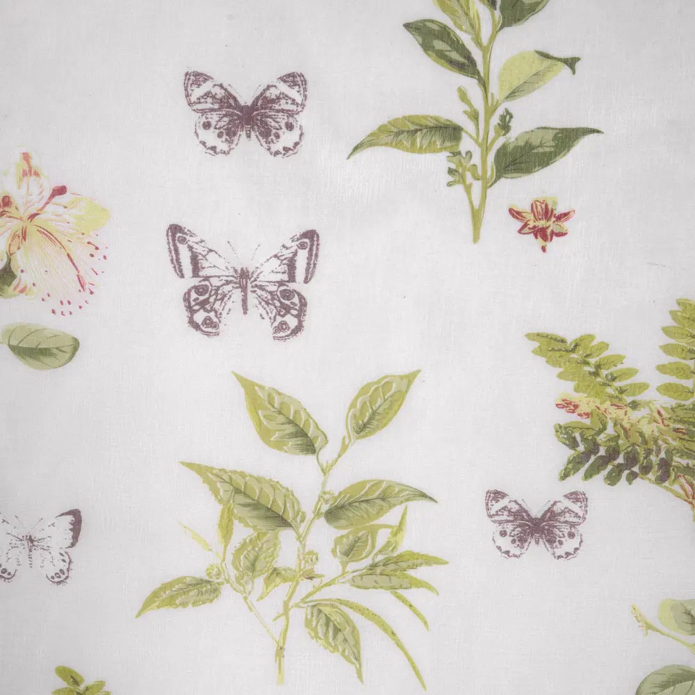 Тюль «Бабочки» 280 см цвет бежевый TEX REPUBLIC STLM-2134604 - Вид №1