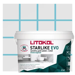 Затирка эпоксидная Litokol Starlike Evo S.320 цвет карибский синий 2 кг