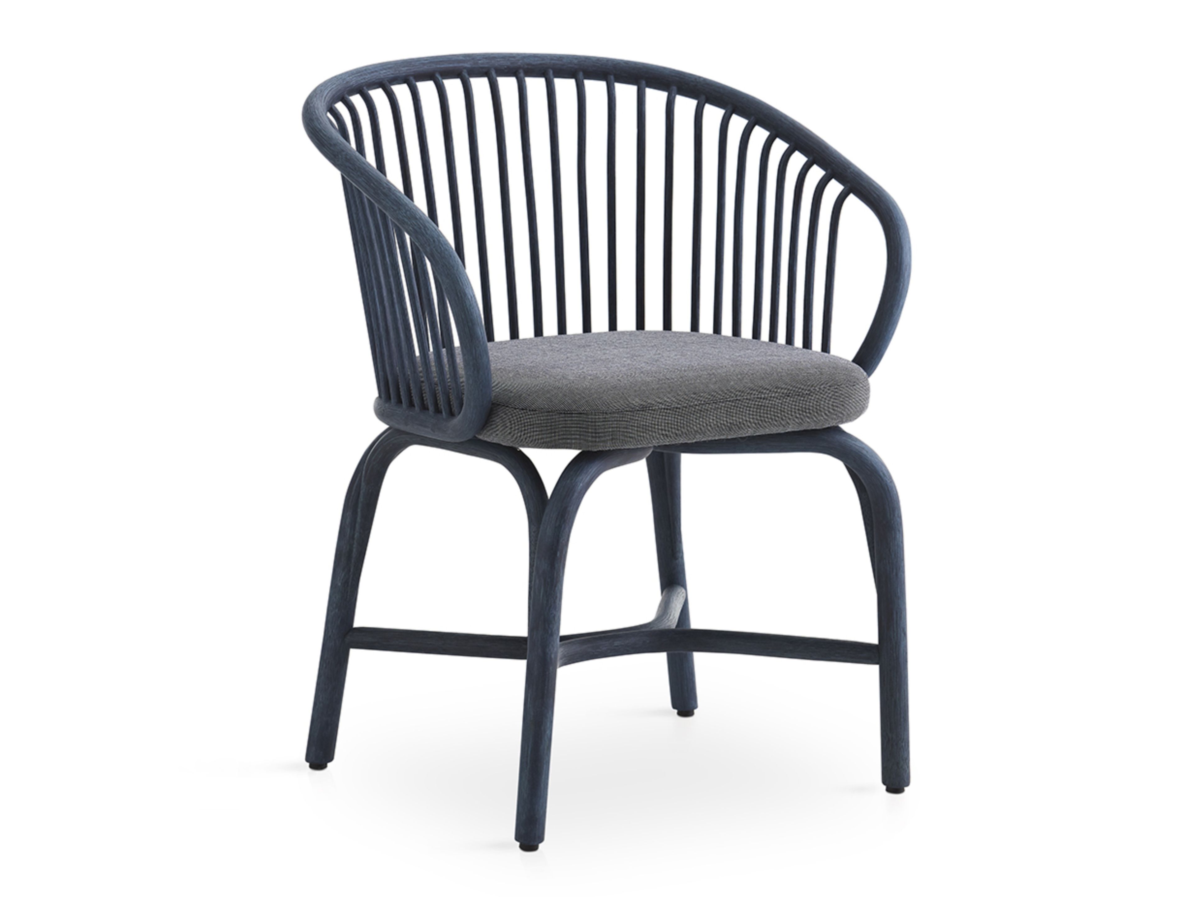 Стул из ротанга со встроенной подушкой EXPORMIM HUMA ARCH-00055919 - Вид №2