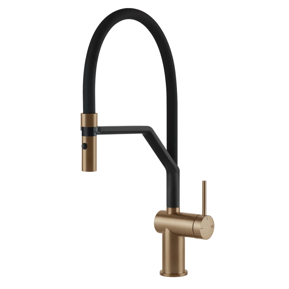 Смеситель для раковины 60429 726 Gessi Inedito ТЕПЛАЯ БРОНЗА BR. PVD 60429726