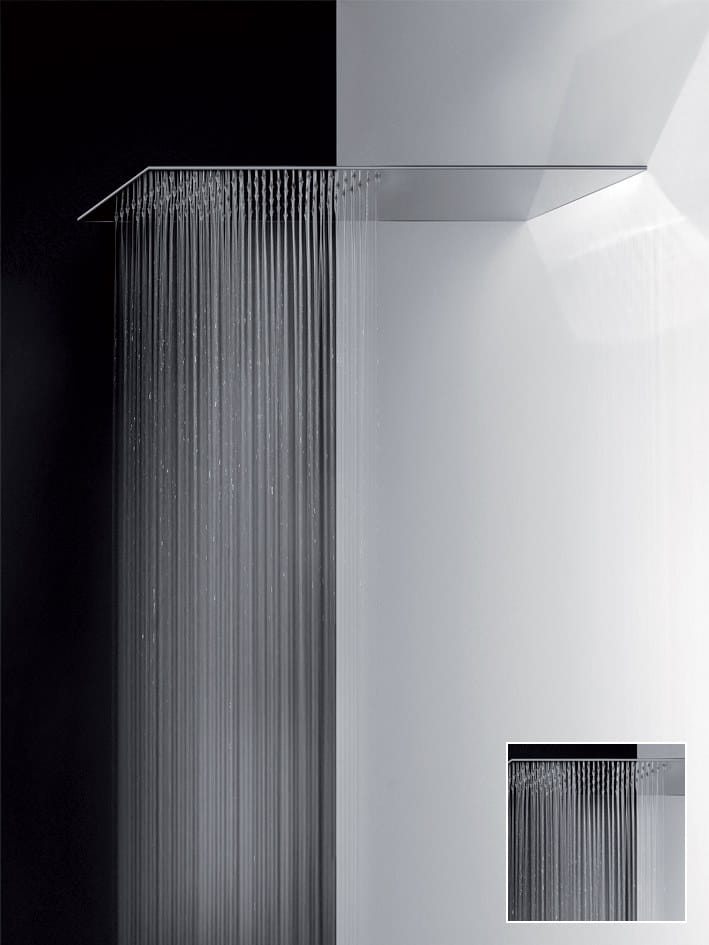 Ультра-плоская прямоугольная настенная душевая головка Gessi трехмиллиметровые ARCH-00031294 - Вид №7