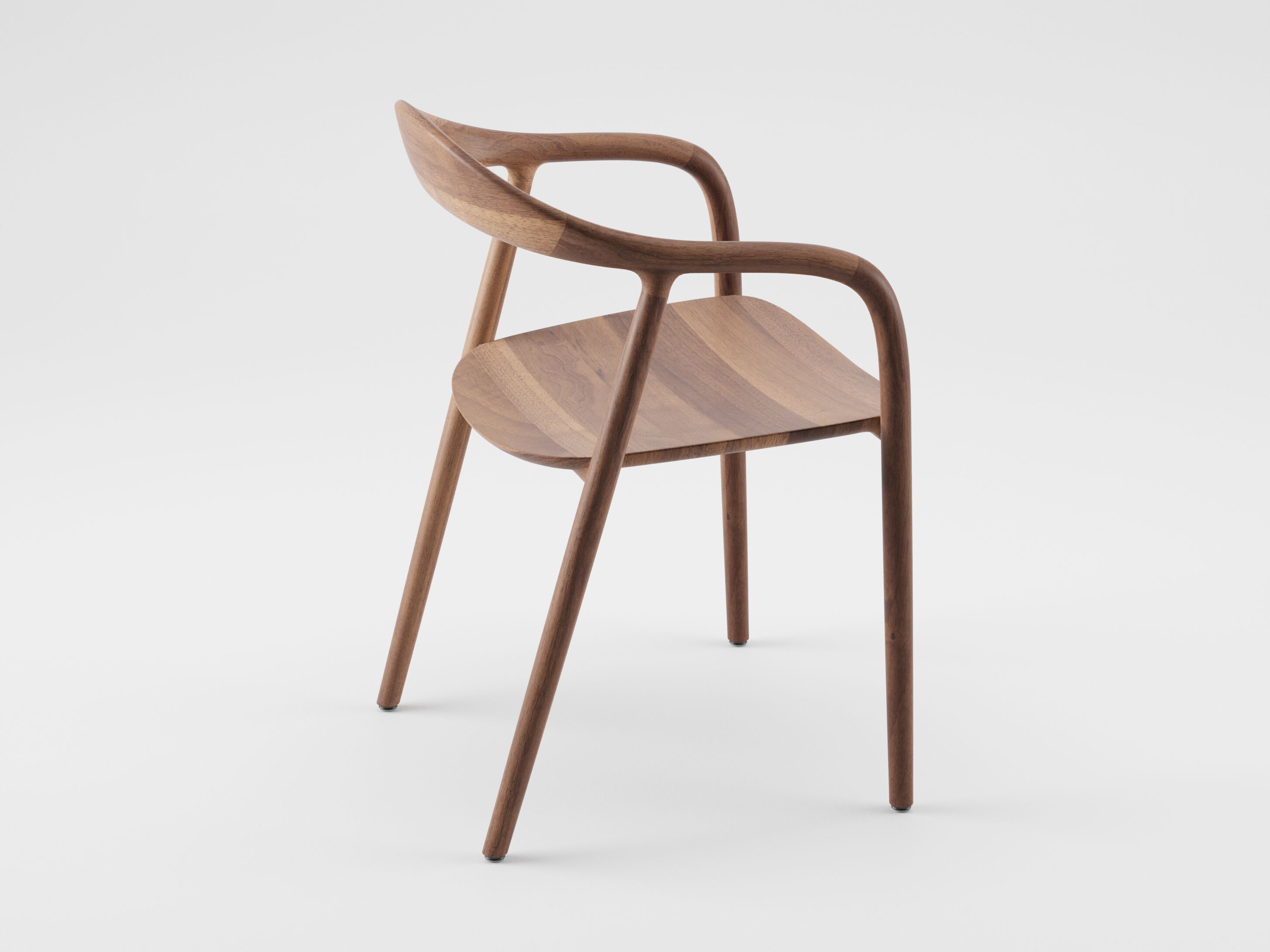 Стул из массива дерева с подлокотниками Artisan ARCH-00025823 - Вид №7