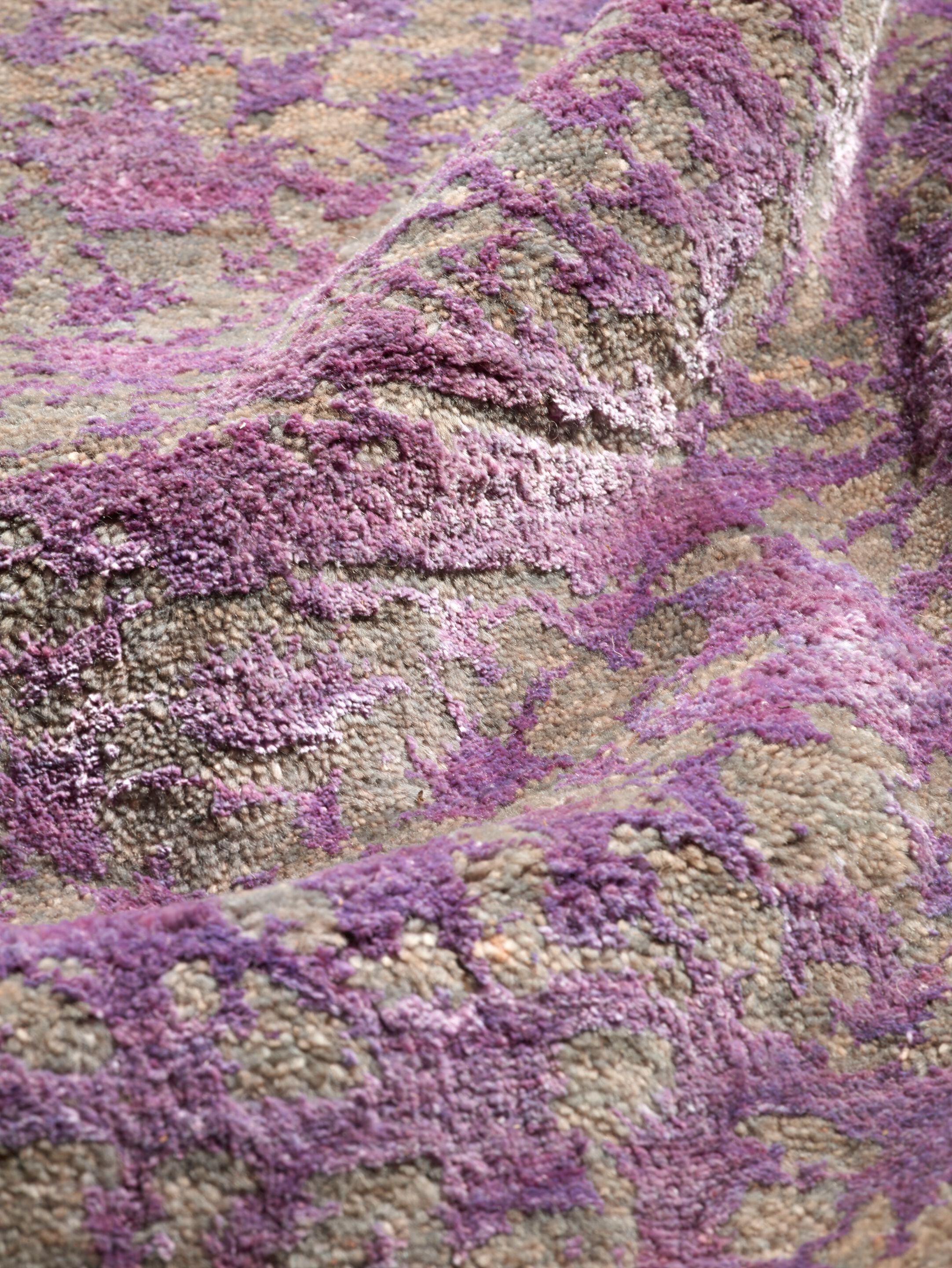 Прямоугольный ковер из шерсти и шелка Zollanvari Isfahan Classical Floral Cartouches-Designer ARCH-00102539 - Вид №1